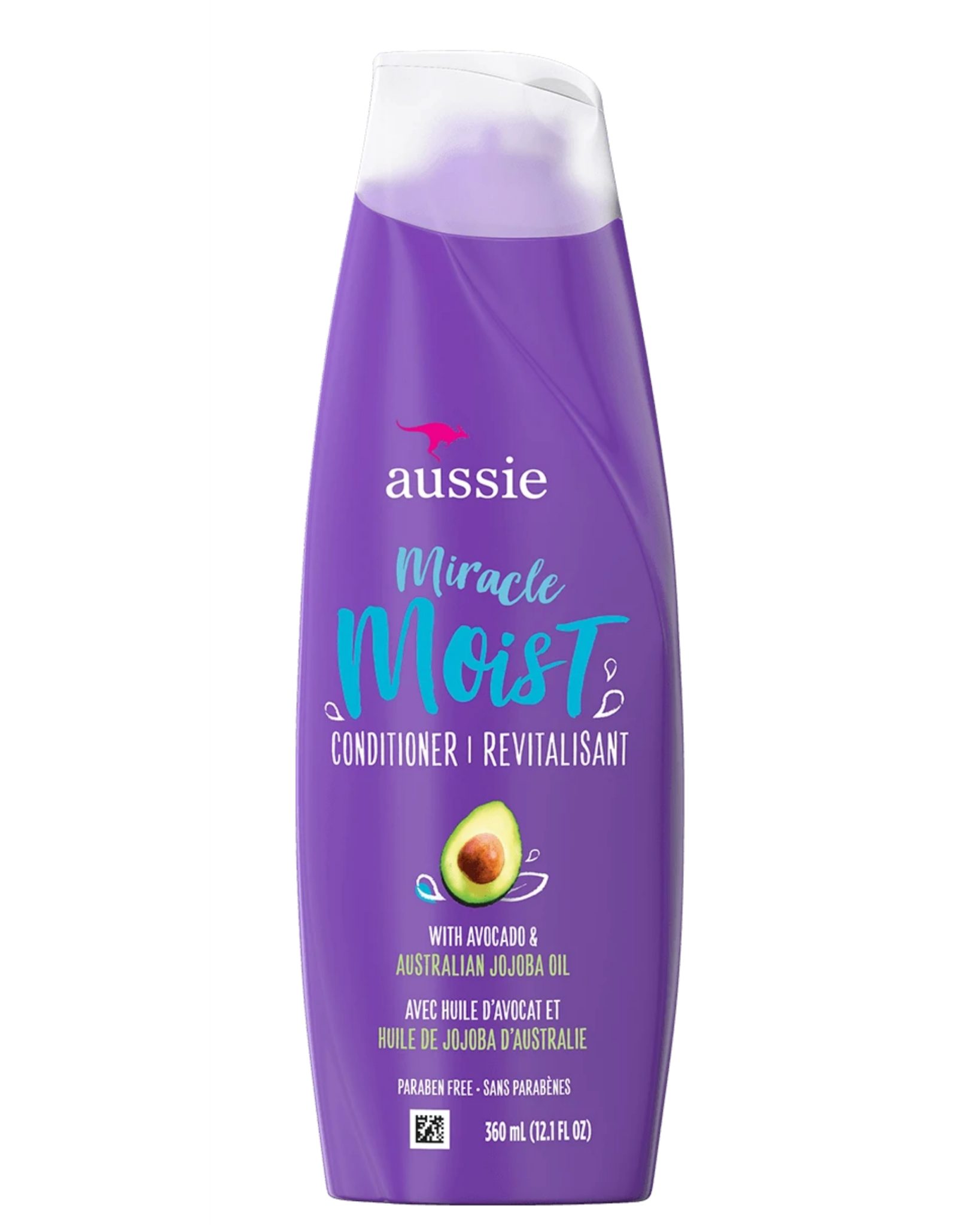 Aussie Miracle Moist Conditioner Natural Hair and Skin Care.